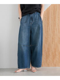 【SALE／40%OFF】【カラー追加予約】イージーバレルデニムパンツ LOWRYS FARM ローリーズファーム パンツ ジーンズ・デニムパンツ グレー ブルー ブラック パープル【RBA_E】【送料無料】[Rakuten Fashion]