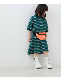 【SALE／20%OFF】マルチボーダーポロワンピースSS LOWRYS FARM ローリーズファーム ワンピース・ドレス ワンピース ベージュ グリーン ネイビー【RBA_E】[Rakuten Fashion]