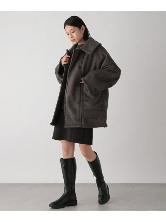 楽天市場】【SALE／50%OFF】(W)RVムートンコート LOWRYS FARM 