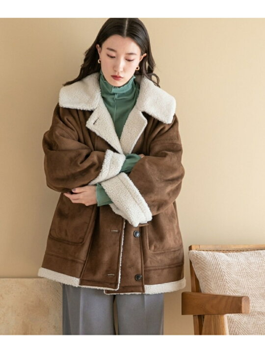 楽天市場】【SALE／50%OFF】(W)RVムートンコート LOWRYS FARM