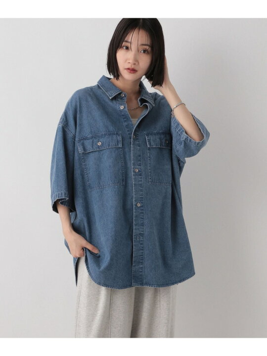 楽天市場】【SALE／49%OFF】【UNISEX】デニムオーバーシャツSS LOWRYS 