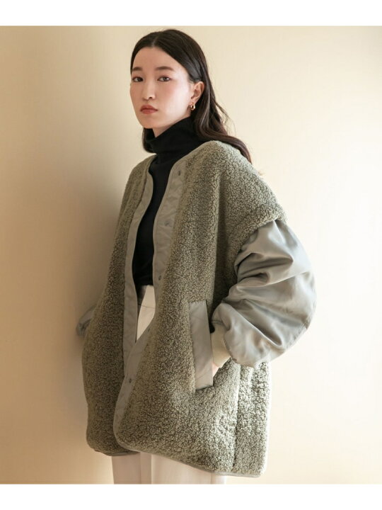 楽天市場】【SALE／60%OFF】(W)2WAYボアブルゾン LOWRYS FARM 