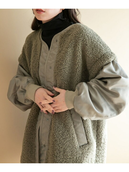 楽天市場】【SALE／60%OFF】(W)2WAYボアブルゾン LOWRYS FARM 