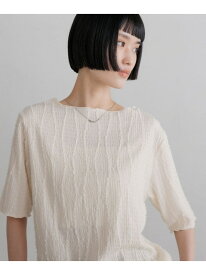 【SALE／20%OFF】ジャガードフリンジ5S LOWRYS FARM ローリーズファーム トップス カットソー・Tシャツ ブラック ブルー ホワイト【RBA_E】[Rakuten Fashion]