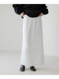 【SALE／60%OFF】チビフリルカットタイトスカート LOWRYS FARM ローリーズファーム スカート ロング・マキシスカート グリーン グレー ホワイト ブラック【RBA_E】[Rakuten Fashion]