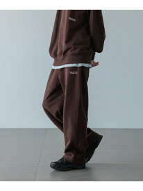 SWEAT PANTS LOWRYS FARM ローリーズファーム パンツ ジャージ・スウェットパンツ グリーン グレー ホワイト ブラウン ネイビー【送料無料】[Rakuten Fashion]