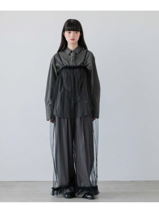 楽天市場】【SALE／30%OFF】【yuw】チュールオールインワン yuw 
