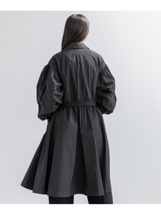 楽天市場】【SALE／30%OFF】【yuw】ペプラムロングブルゾン yuw 