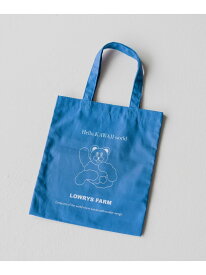 【SALE／20%OFF】GIRLS MARKET トート LOWRYS FARM ローリーズファーム バッグ トートバッグ ブラック ピンク ホワイト レッド ブルー【RBA_E】[Rakuten Fashion]