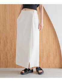 【SALE／60%OFF】ラップタイトスカート LOWRYS FARM ローリーズファーム スカート ロング・マキシスカート ホワイト ブラック ブラウン【RBA_E】[Rakuten Fashion]