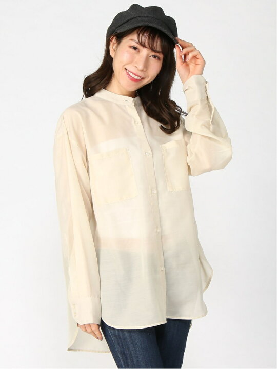 楽天市場】【SALE／52%OFF】シルキーシアーロングシャツ LOWRYS FARM 