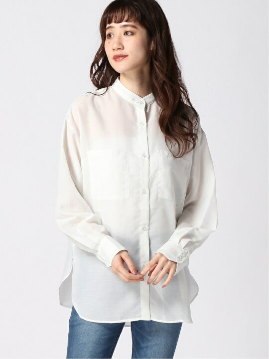 楽天市場】【SALE／52%OFF】シルキーシアーロングシャツ LOWRYS FARM 
