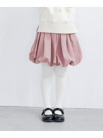 ナイロンバルーンミニスカート LOWRYS FARM ローリーズファーム スカート ミニスカート ブラック ピンク[Rakuten Fashion]