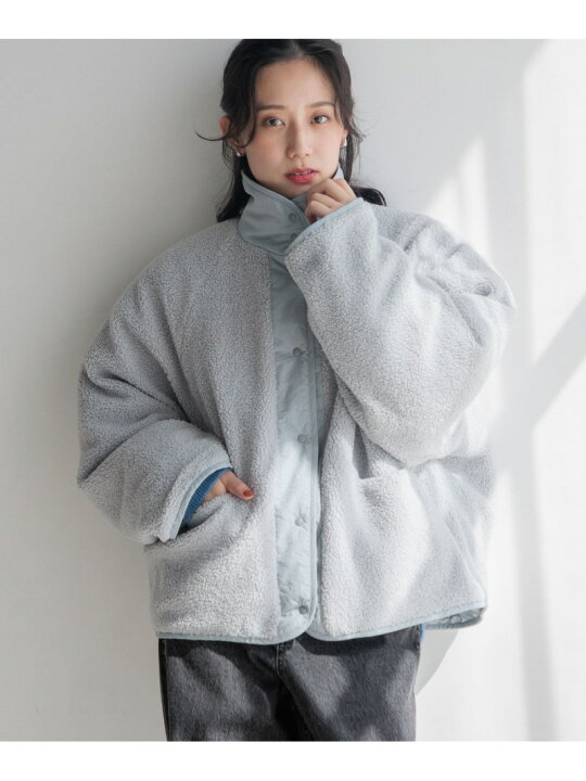 楽天市場】【SALE／50%OFF】リバーシブルナイロンボアブルゾン LOWRYS 