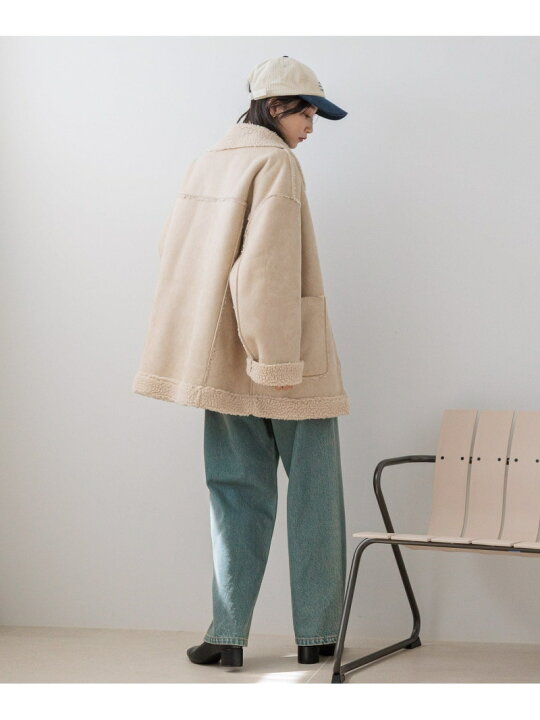 楽天市場】【SALE／50%OFF】リバーシブルボアZIPブルゾン LOWRYS FARM 
