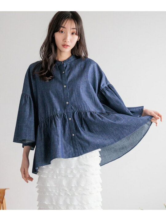 楽天市場】【SALE／50%OFF】バンドカラーシャツ8S LOWRYS FARM 