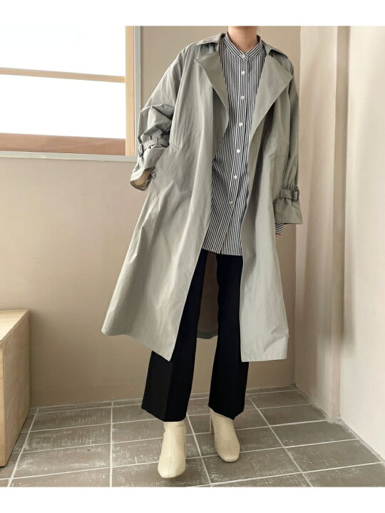 楽天市場】【SALE／50%OFF】(W)ドロストユルトレンチコート LOWRYS 