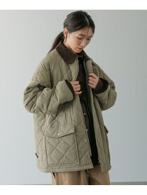 【SALE／44%OFF】キルトハンティングブルゾン LOWRYS FARM ローリーズファーム ジャケット・アウター ブルゾン・ジャンパー グリーン ブラウン ブラック ホワイト【RBA_E】【送料無料】[Rakuten Fashion]