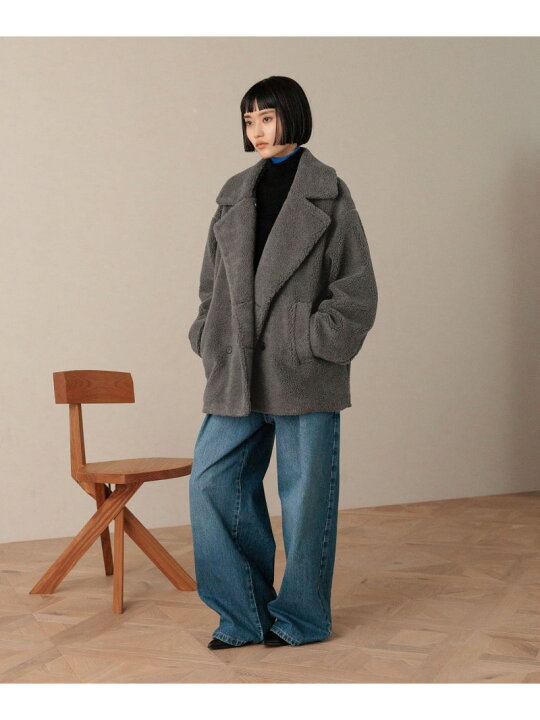 楽天市場】【SALE／20%OFF】2WAYエリボアコート LOWRYS FARM 