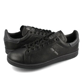 【お買い物マラソンSALE】 15時迄のご注文で即日発送可 adidas STAN SMITH LUX アディダス スタンスミス LUX メンズ レディース ローカット CORE BLACK/CORE BLACK/CARBON ブラック hq6787