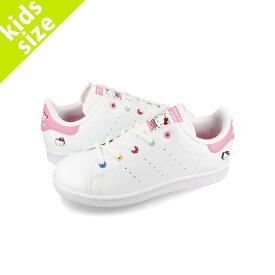 【楽天スーパーSALE】 15時迄のご注文で即日発送可 adidas STAN SMITH C HELLO KITTY アディダス スタンスミス チャイルド ハローキティ 子ども スニーカー ローカット FTWR WHITE/FTWR WHITE/BLISS PINK ホワイト id7231