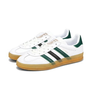 yvCX_Ez adidas GAZELLE INDOOR W AfB_X K[ ChA EBY Y fB[X Xj[J[ [Jbg FTWR WHITE/COLLEGE GREEN/CORE BLACK zCg IE2957