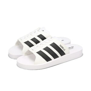 【お買い物マラソンSALE】 adidas GAZELLE BEACH アディダス ガゼル ガッツレー ビーチ メンズ レディース サンダル FTWR WHITE/CORE BLACK/FTWR WHITE ホワイト JQ7420