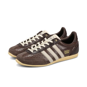�y30%OFF�z adidas JAPAN W �A�f�B�_�X �W���p�� ���f�B�[�X �X�j�[�J�[ ���[�J�b�g BROWN/WONDER WHITE/GOLD METALLIC �u���E�� KJ6158