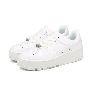 NIKE WMNS AIR FORCE 1 SAGE LOW iCL EBY GAtH[X 1 Z[W [ fB[X Xj[J[ [Jbg WHITE/WHITE/WHITE zCg AR5339-100