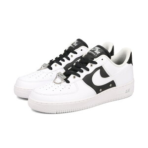 NIKE AIR FORCE 1 '07 PRM iCL GAtH[X 1 '07 v~A Y Xj[J[ [Jbg WHITE/WHITE/BLACK/METALLIC SILVE zCg DA8571-100
