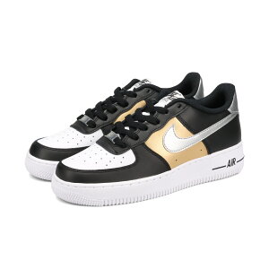 NIKE AIR FORCE 1 BG iCL GA tH[X 1 BG CO {f fB[X Xj[J[ [Jbg BLACK/METALLIC SILVER/WHITE ubN HV0937-010