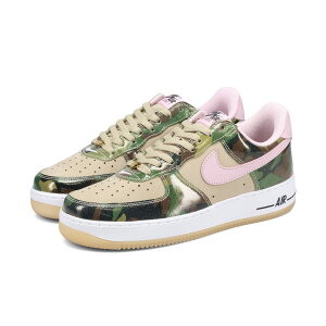 NIKE AIR FORCE 1 LOW RETRO iCL GA tH[X 1 [ g Y Xj[J[ [Jbg DESERT KHAKI/PINK FOAM/BLACK/WHITE }`J[ HQ1967-200