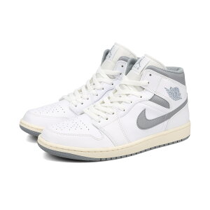 NIKE AIR JORDAN 1 MID iCL GA W[_ 1 ~bh WHITE/STEALTH 554724-135