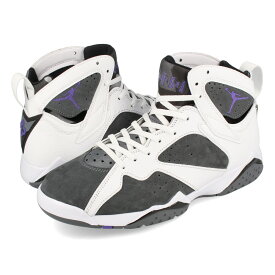 【ビッグサイズ】 NIKE AIR JORDAN 7 RETRO ナイキ エア ジョーダン 7 レトロ WHITE/FLINT GREY/BLACK/VARSITY PURPLE cu9307-100