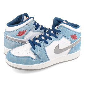 15時迄のご注文で即日発送可 NIKE AIR JORDAN 1 MID SE GS ナイキ エア ジョーダン 1 ミッド SE GS FRENCH BLUE/FIRE RED/WHITE DR6235-401