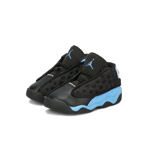 NIKE AIR JORDAN 13 RETRO TD yUNCz iCL GA W[_ 13 g TD LbY q BLACK/UNIVERSITY BLUE/WHITE ubN u[ 414581-041