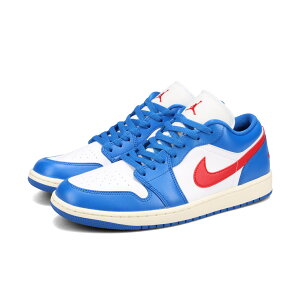 NIKE WMNS AIR JORDAN 1 LOW iCL EBY GA W[_ 1 [ Y [Jbg SPORT BLUE/GYM RED/WHITE/SAIL u[ dc0774-416