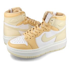 【お買い物マラソンSALE】 15時迄のご注文で即日発送可 NIKE WMNS AIR JORDAN 1 ELEVATE HIGH ナイキ ウィメンズ エア ジョーダン 1 エレベート ハイ レディース ハイカット CELESTIAL GOLD/WHITE/SAIL/MUSLIN ベージュ dn3253-200-l