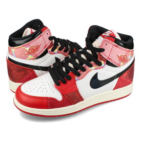 15時迄のご注文で即日発送可 NIKE AIR JORDAN 1 RETRO HIGH OG SP GS 【SPIDER】 ナイキ エア ジョーダン 1 レトロ ハイ OG SP GS レディース ハイカット UNIVERSITY RED/BLACK/SUMMIT WHITE レッド dv1753-601