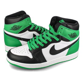 15時迄のご注文で即日発送可 NIKE AIR JORDAN 1 RETRO HIGH OG ナイキ エア ジョーダン 1 レトロ ハイ OG メンズ ハイカット BLACK/LUCKY GREEN/WHITE ブラック グリーン ホワイト dz5485-031