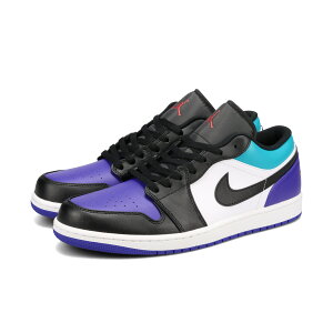 y12,000~ψSALEz NIKE AIR JORDAN 1 LOW iCL GA W[_ 1 [ Y Xj[J[ [Jbg WHITE/BLACK/BRIGHT CONCORD/AQUAMARINE ubN 553558-154