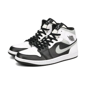 NIKE AIR JORDAN 1 MID yWHITE SHADOWz iCL GA W[_ 1 ~bh Y Xj[J[ ~bhJbg BLACK/WHITE/LT SMOKE GREY ubN 554724-073