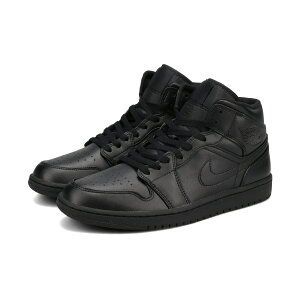 NIKE AIR JORDAN 1 MID yTRIPLE BLACKz iCL GA W[_ 1 ~bh ygv ubNz Y Xj[J[ ~bhJbg BLACK/BLACK/BLACK ubN 554724-093