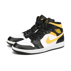NIKE AIR JORDAN 1 MID yUNIVERSITY GOLDz iCL GA W[_ 1 ~bh Y Xj[J[ ~bhJbg WHITE/POLLEN/BLACK ubN 554724-177
