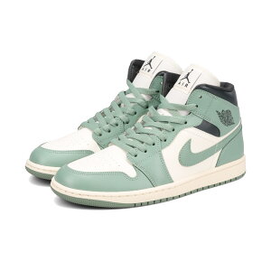 NIKE WMNS AIR JORDAN 1 MID iCL EBY GA W[_ 1 ~bh Y fB[X Xj[J[ ~bhJbg ANTHRACITE/JADE SMOKE/SAIL/LEGEND SAND O[ BQ6472-130