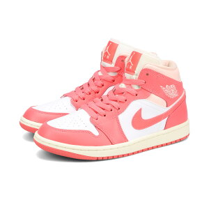 NIKE WMNS AIR JORDAN 1 MID iCL EBY GA W[_ 1 ~bh fB[X Xj[J[ ~bhJbg WHITE/SEA CORAL/ATMOSPHERE zCg BQ6472-186
