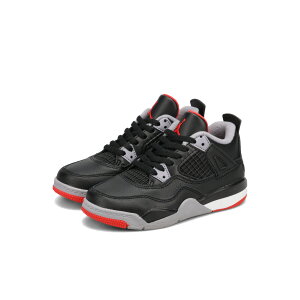 NIKE JORDAN 4 RETRO PS �yBRED REIMAGINED�z �i�C�L �W���[�_�� 4 ���g�� PS �y�u���b�h ���C�}�W���h�z �L�b�Y �q�ǂ� �X�j�[�J�[ �~�b�h�J�b�g BLACK/FIRE RED/CEMENT GREY/SUMMIT WHITE �u���b�N BQ7669-006 [1]
