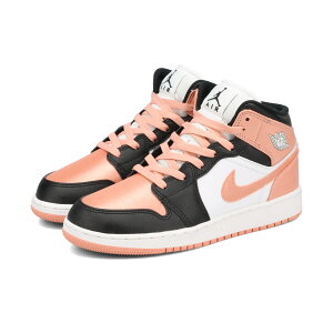 NIKE AIR JORDAN 1 MID GS yWHITE LIGHT MADDER ROOTz iCL GAW[_ 1 ~bh GS yzCgCg}_[[gz CO {f fB[X Xj[J[ nCJbg WHITE/BLACK/LIGHT MADD