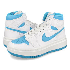 15時迄のご注文で即日発送可 NIKE WMNS AIR JORDAN 1 ELEVATE HIGH 【UNC】 ナイキ ウィメンズ エア ジョーダン 1 エレベート ハイ レディース スニーカー ハイカット WHITE/WHITE/DARK POWDER BLUE ホワイト DN3253-114