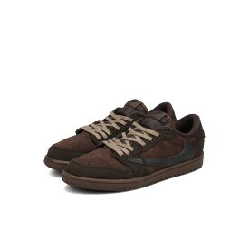 NIKE AIR JORDAN 1 LOW OG SP PS ×TRAVIS SCOTT 【VELVET BROWN】 ナイキ エア ジョーダン 1 ロー OG SP PS × トラヴィス スコット 【ベルベット ブラウン】 キッズ 子ども スニーカー ローカット DARK MOCHA/BLACK/VELVET BROWN ブラウン DO5442-202